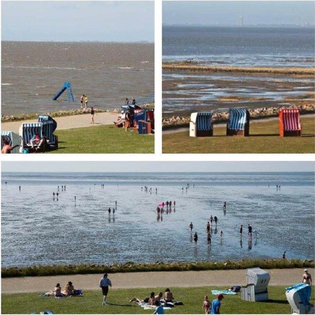 Deichwohnung Strandweg 7 Фридрихског-Шпитце Экстерьер фото